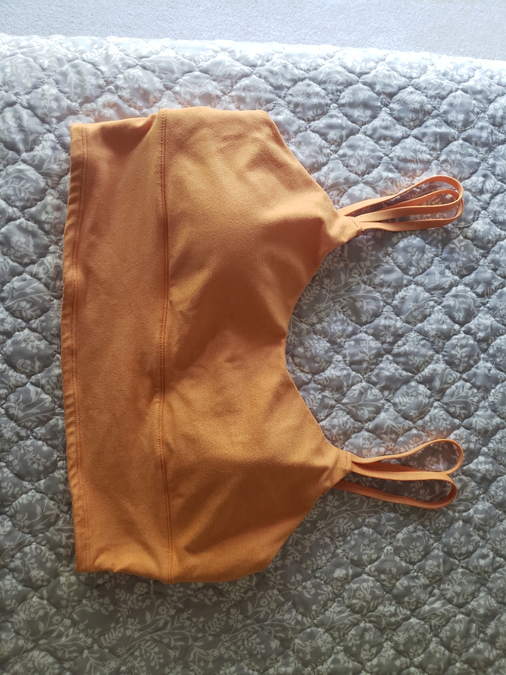 P'tula Bare Creamsicle Double Strap Crop L